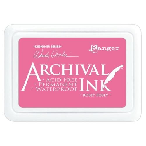Archival Ink Pad Rosey Posey 