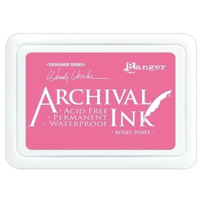 Archival Ink Pad Rosey Posey 