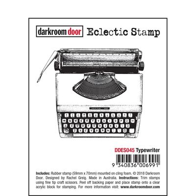 DD Typewriter Eclectic Stamp