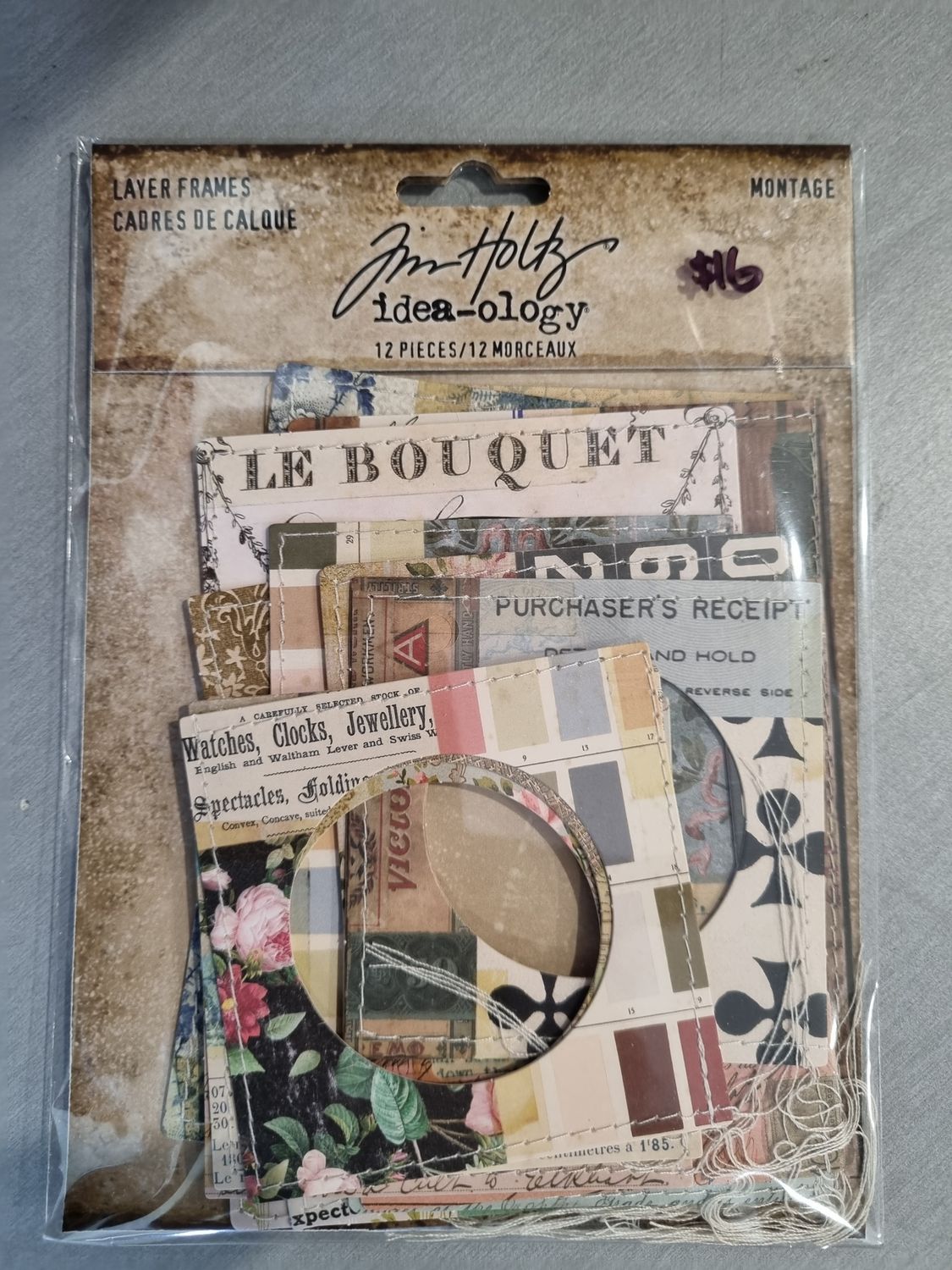 Tim Holtz Layer Frames Montage