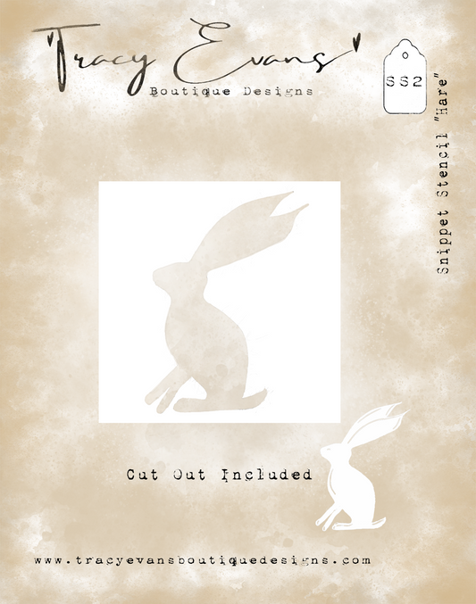 Snippet Stencil Hare  SS2
