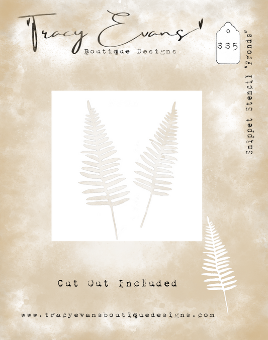 Snippet Stencil Fronds  SS5