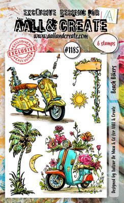 #1185  Beach Bikers