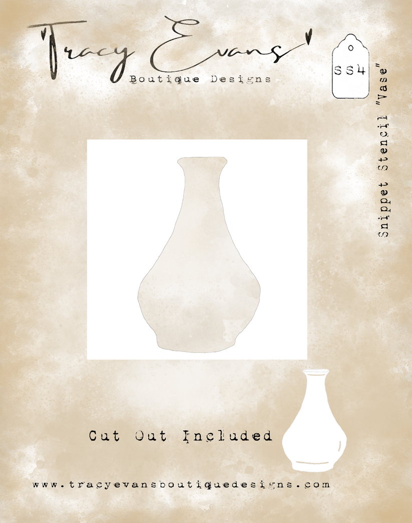 SS4 Vase Stencil 