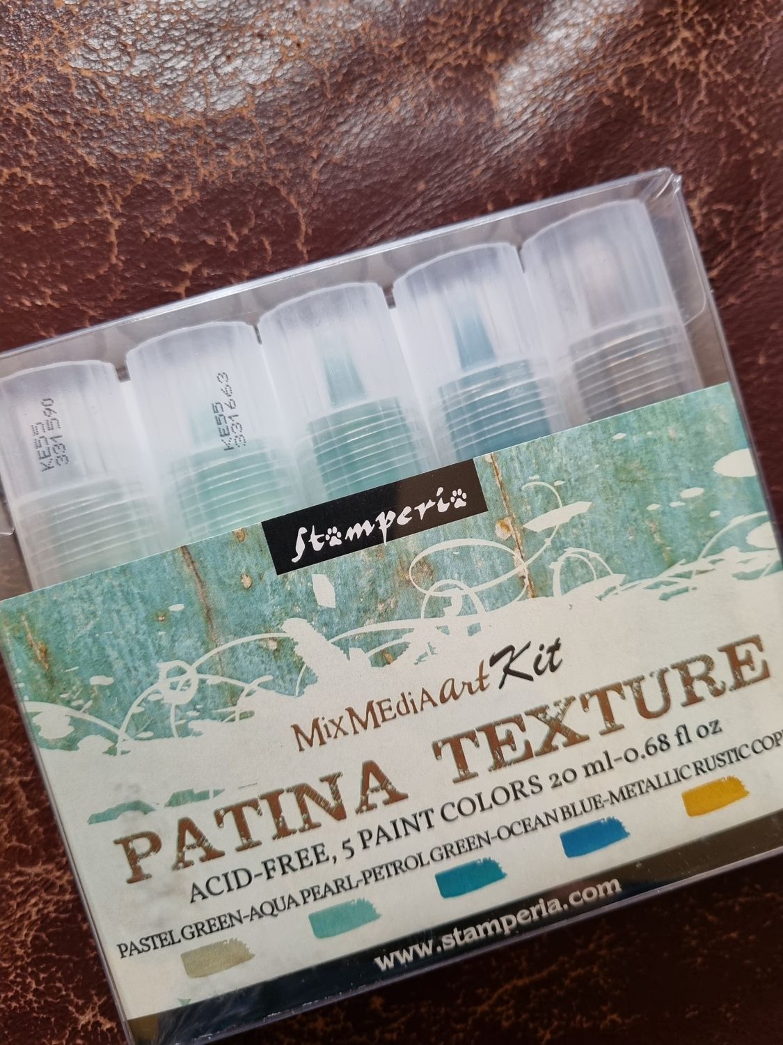 Stamperia Patina Texture kit 