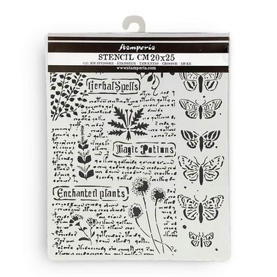 Stamperia Fortune Botanic stencil