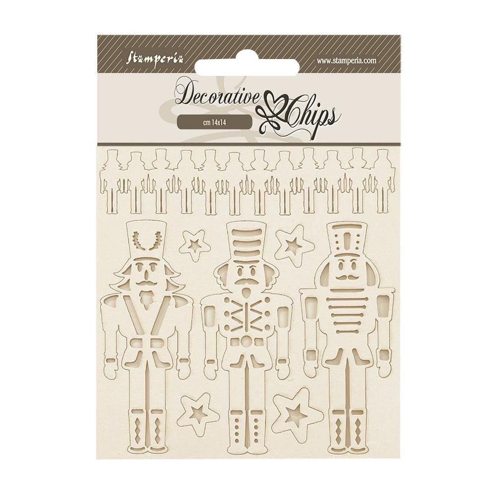 Nutcracker Soldiers chipboard