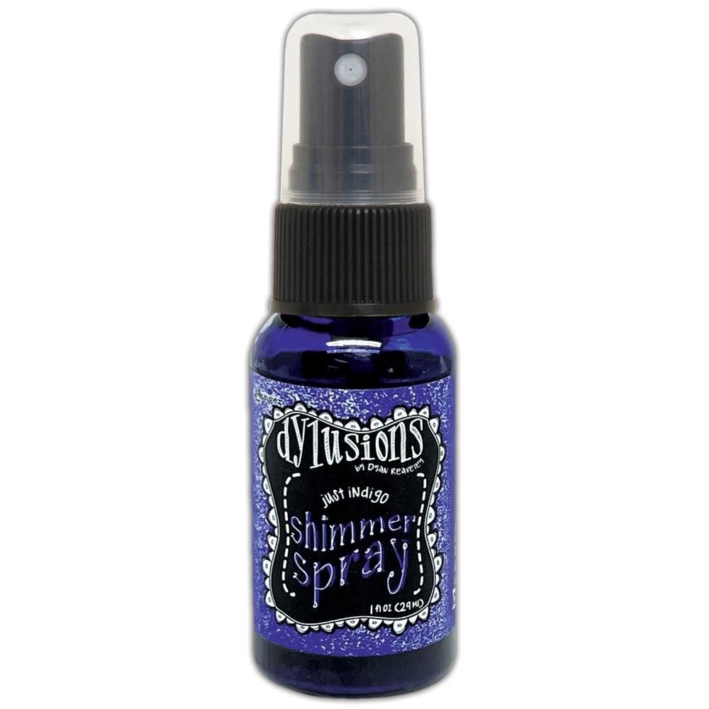 Dylusions Shimmer Spray just Indigo