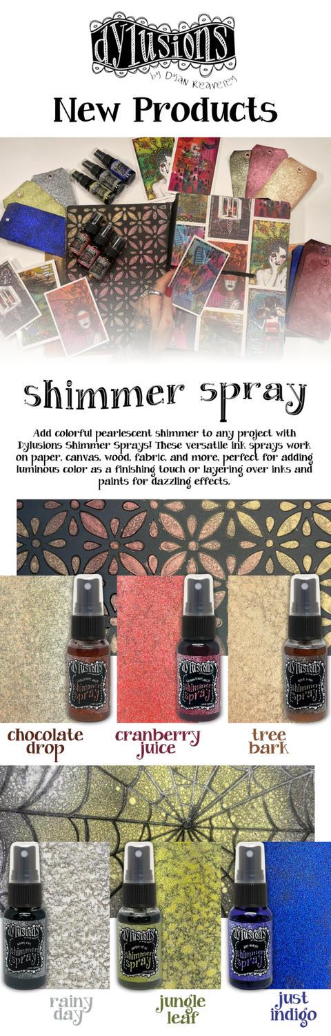 Dylusions Shimmer Spray Jungle Leaf