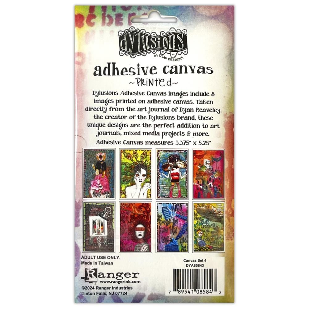 Dylusions Canvas Images Set #4