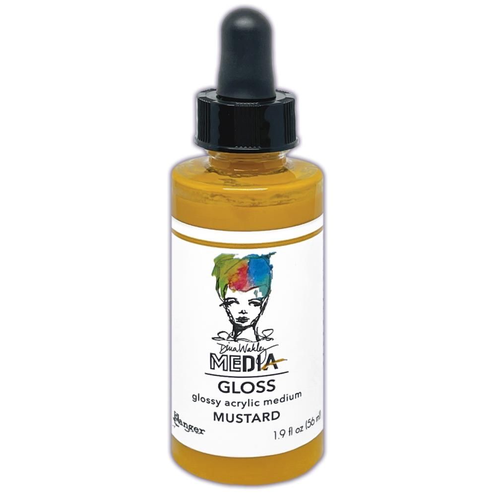 Glossy Acrylic Medium Mustard 