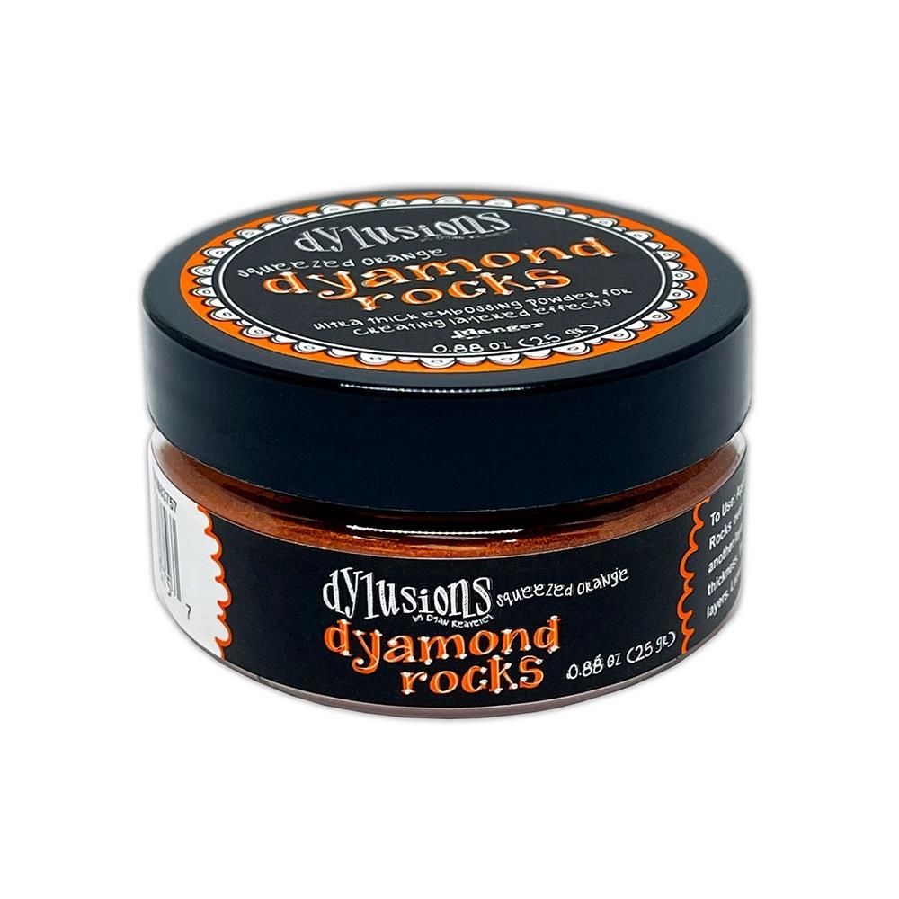 Dylusions Squeezed Orange Dyamond Rocks #preorder