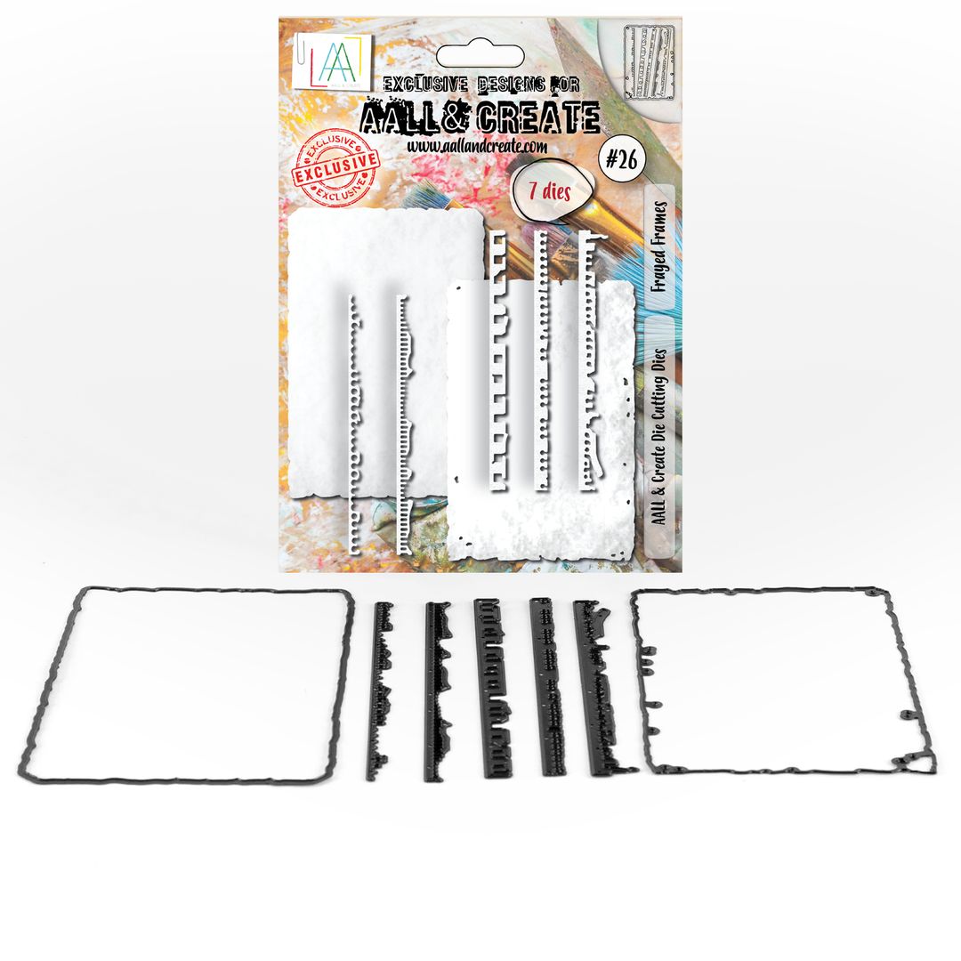 #26  Frayed Frames  die set