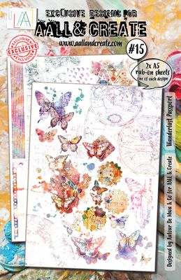 #15 Wanderlust Passport Rubons