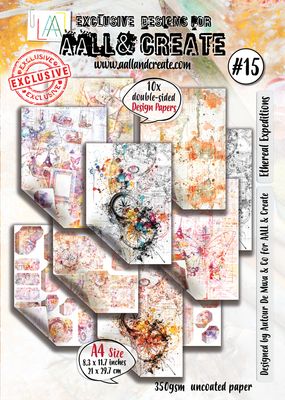 #15 Ethereal Expeditions 350gsm A4  paper pack