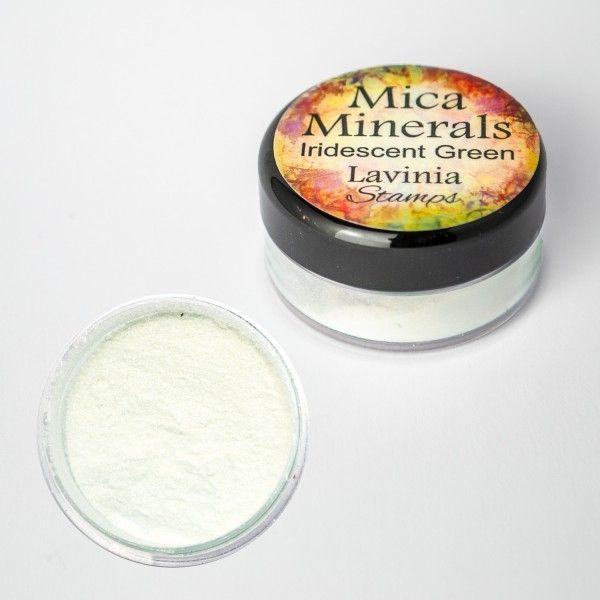 Mica Minerals Iridescent green