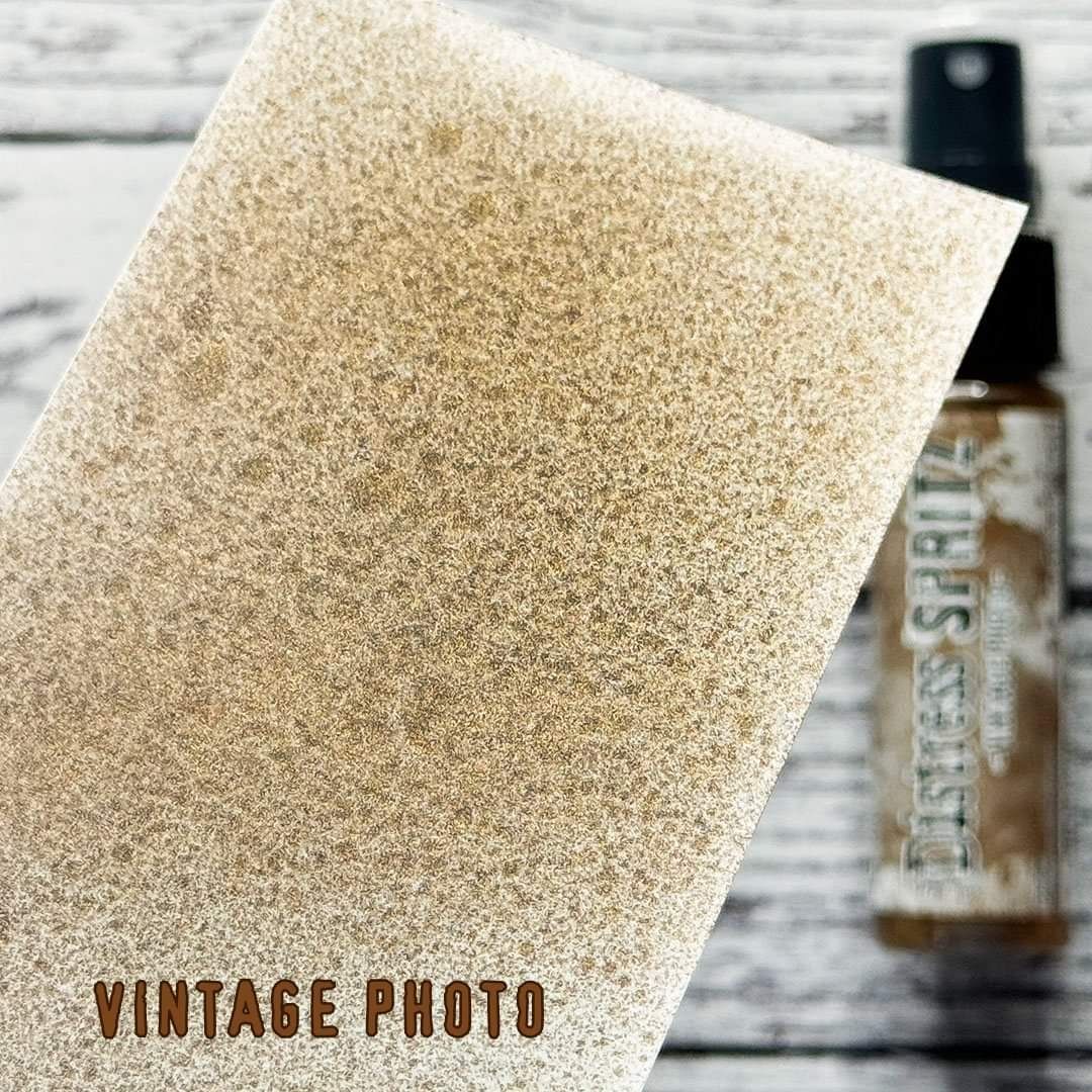 Distress Spritz Vintage Photo 