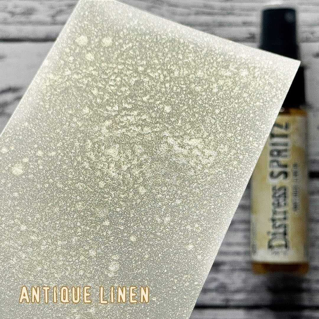 Distress Spritz Antique Linen 