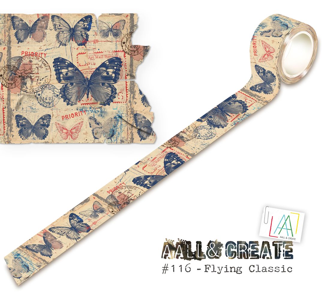 Flying classics washi tape #116