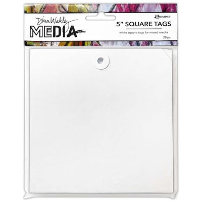 Dina Wakley 4&quot; Square Tags