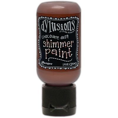 Chocolate Drop Shimmer Paint