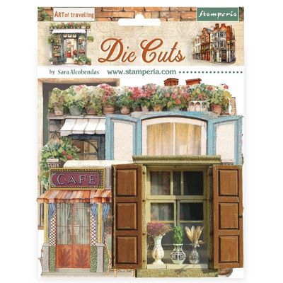 Art of travelling diecuts