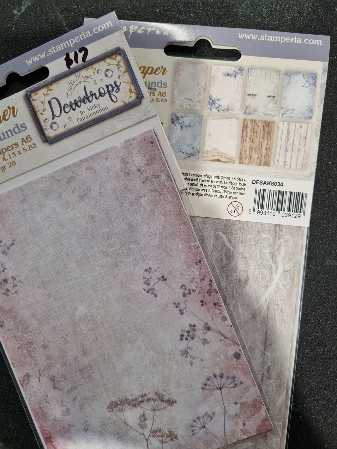 Dewdrops A6 Rice Papers
