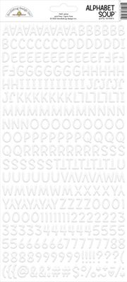 Alphabet Soup puffy stickers