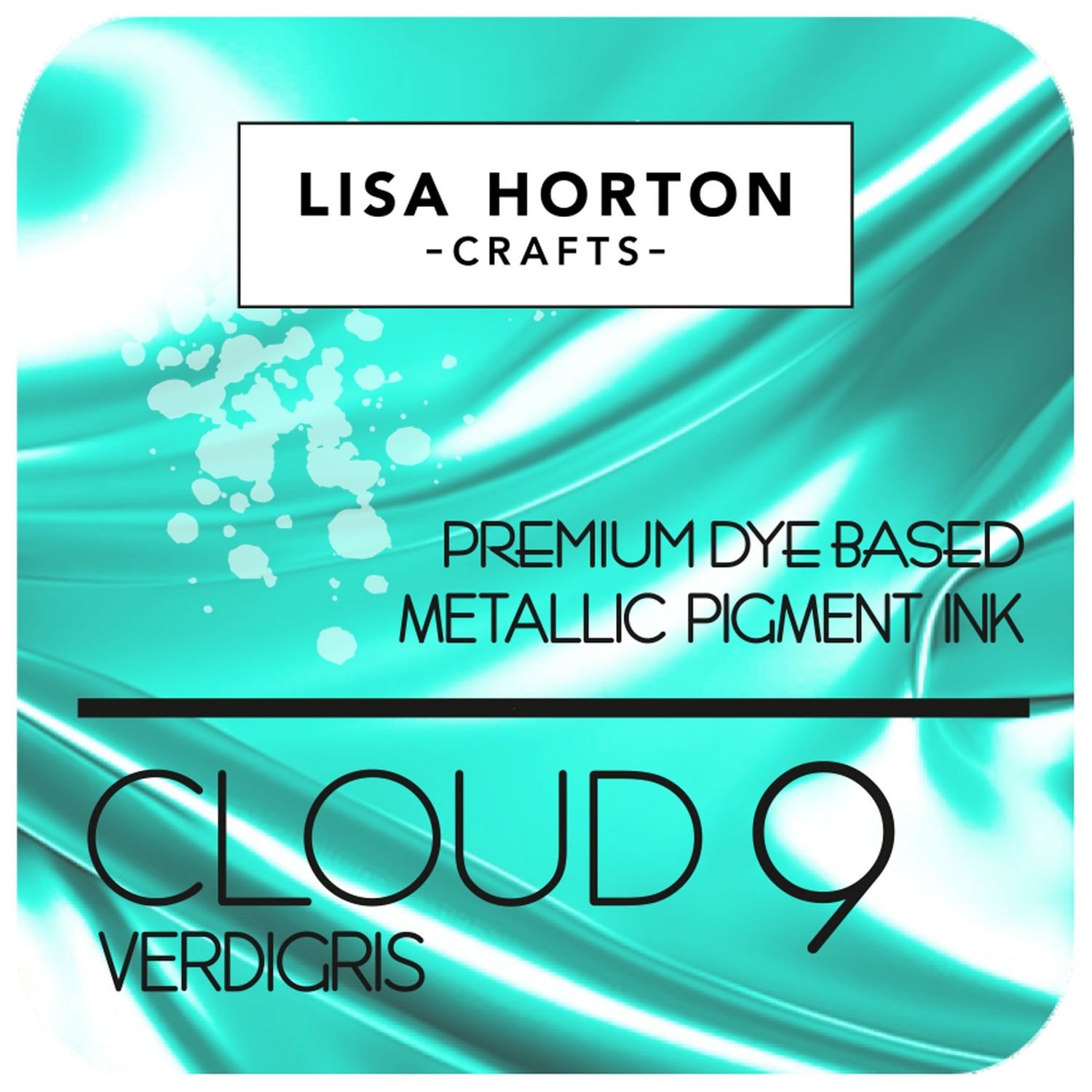 Lisa Horton Metallic Pigment Ink Verdigris