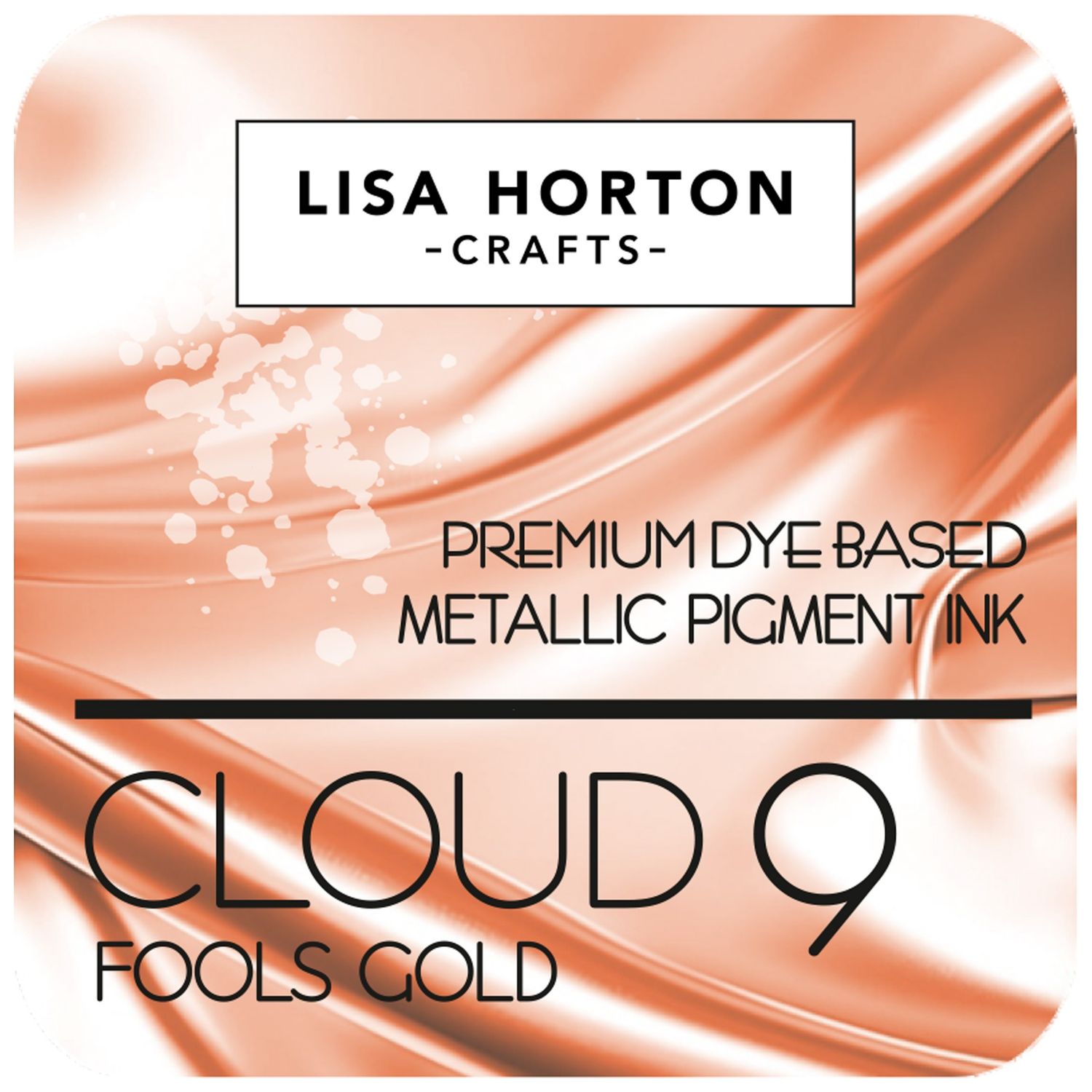 Lisa Horton Metallic Pigment Ink Fools Gold