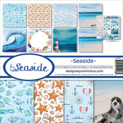 Seaside 12 x12 pack