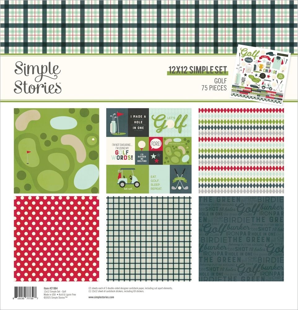 Golf Paper Pack