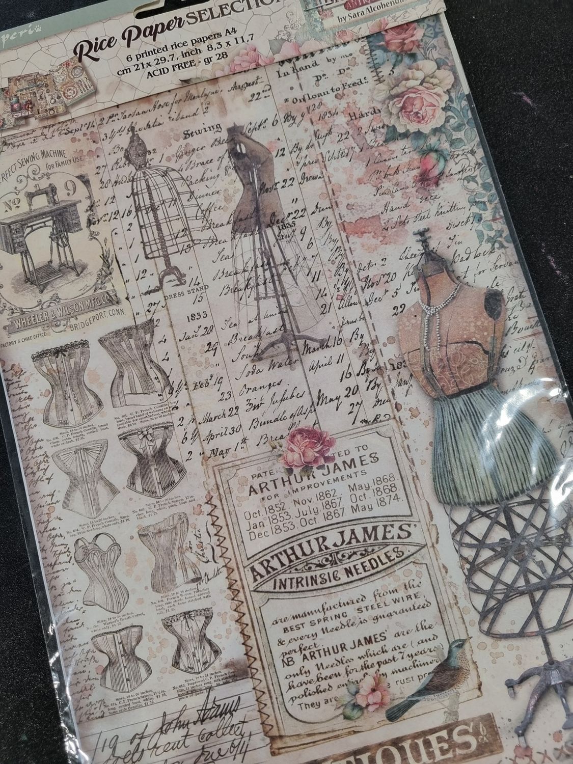 Brocante Rice Paper Selection