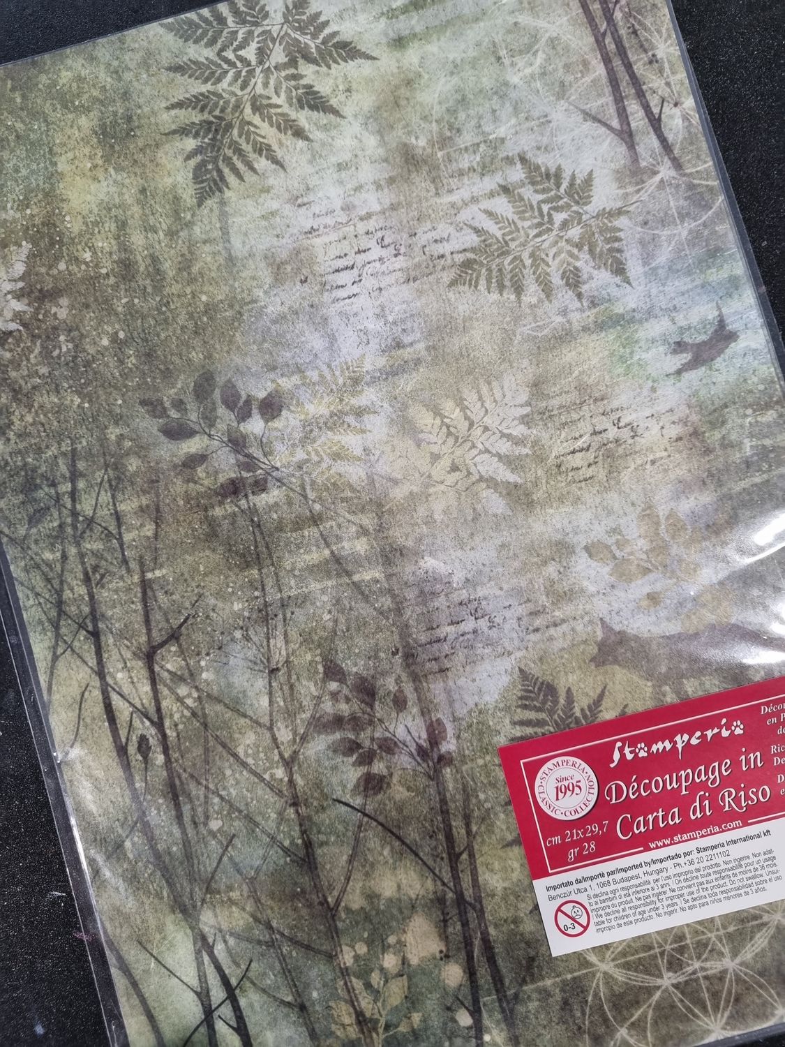 Forest A4 Rice Paper