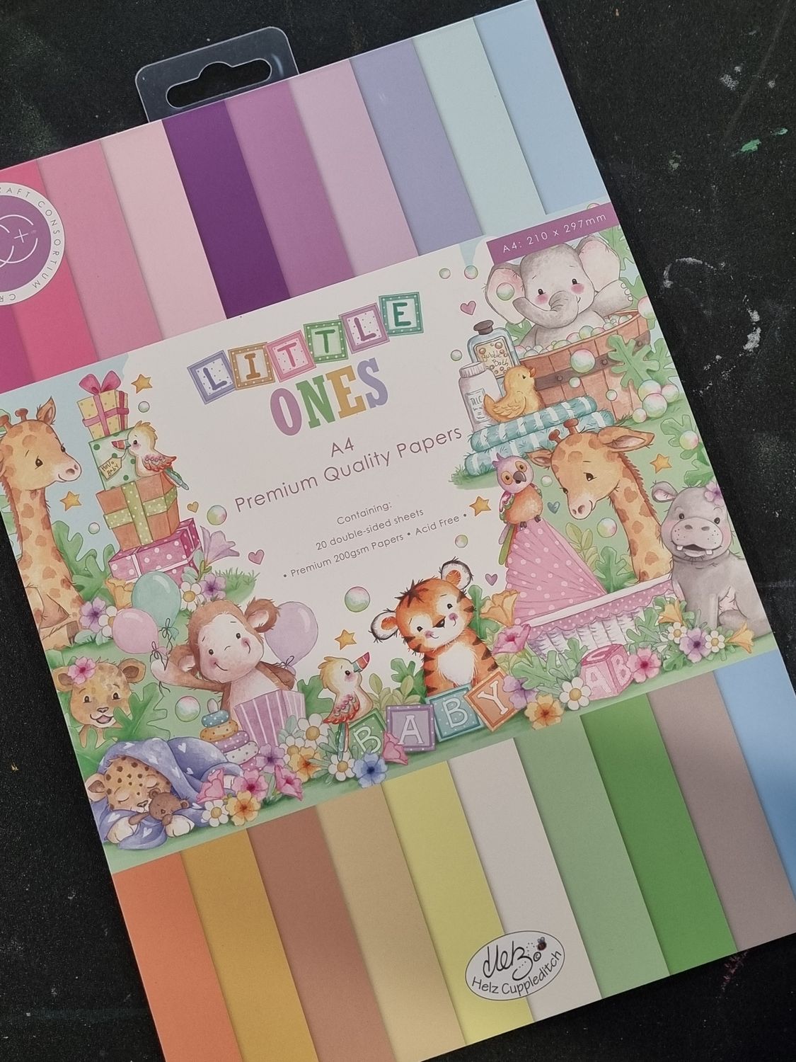 Little ones A4 cardstock 20 sheets
