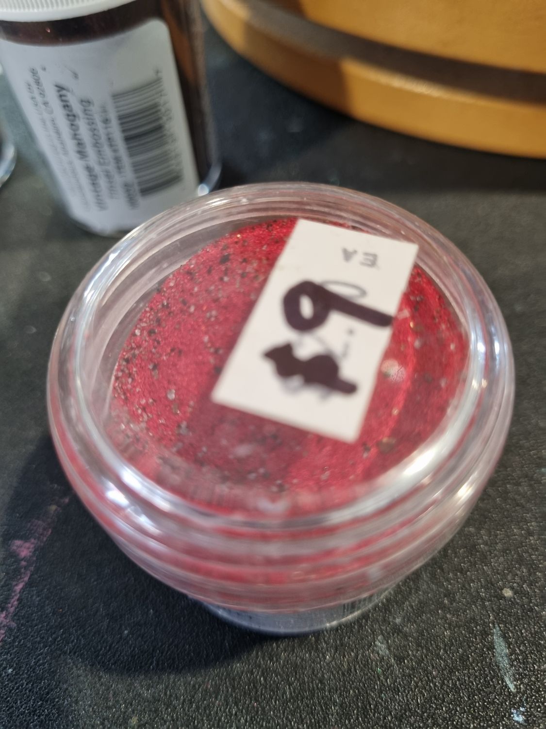Mixed Media Powder Scarlett