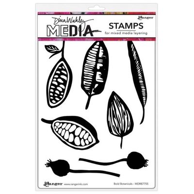 Dina Wakley Stamp Botanicals #preorder 