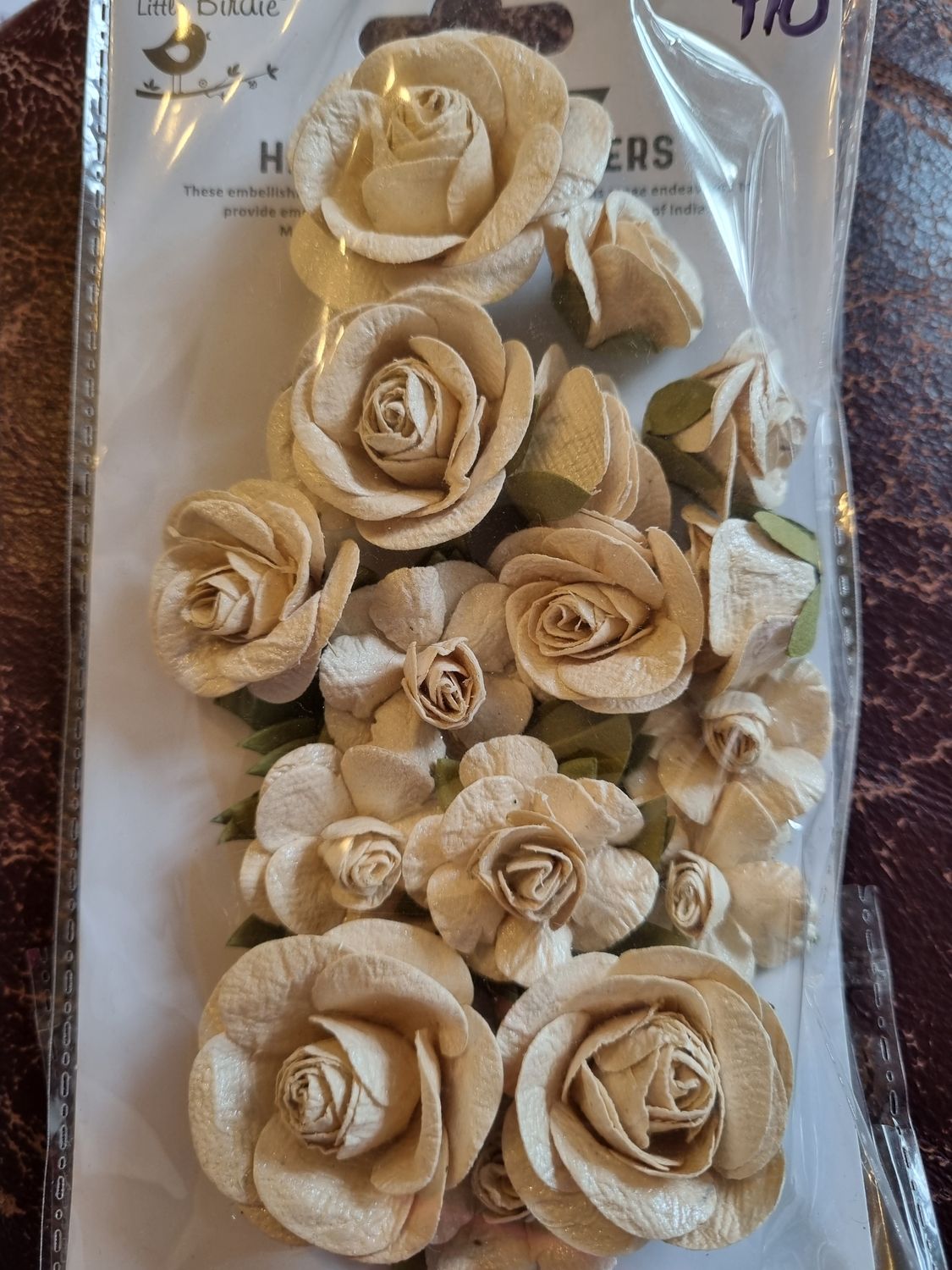 Little Birdie Foina Ivory Flowers