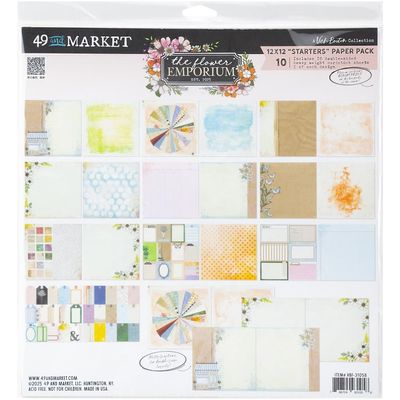 Vicki Boutin The Flower Emporium 12x12 Collection Pack 