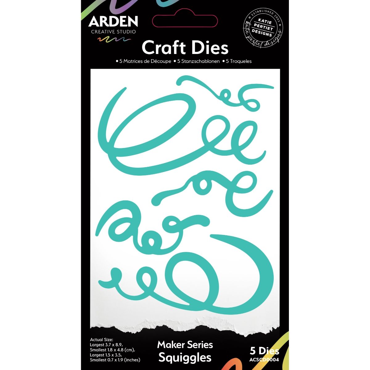 Maker Series Squiggles -Craft Die Set