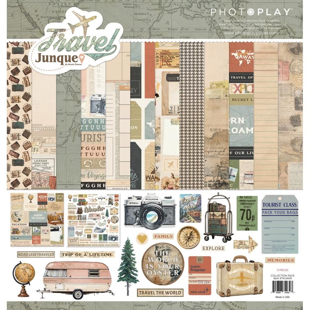 Photoplay Travel Junque Collection pack