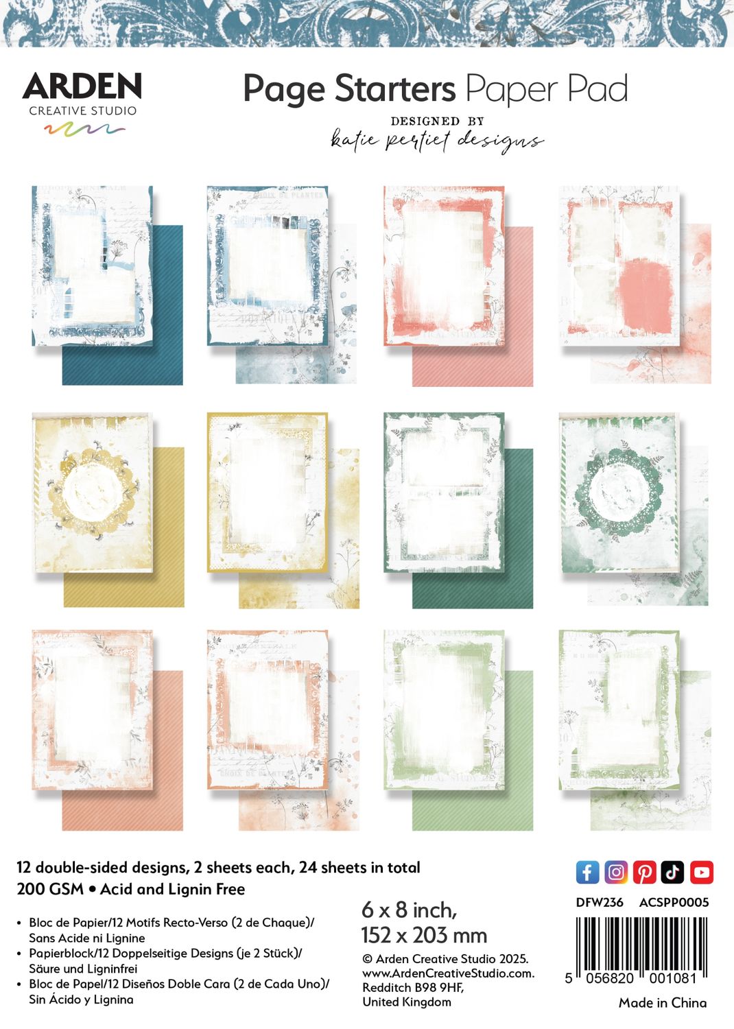 Arden Page Starter Paper Pad #