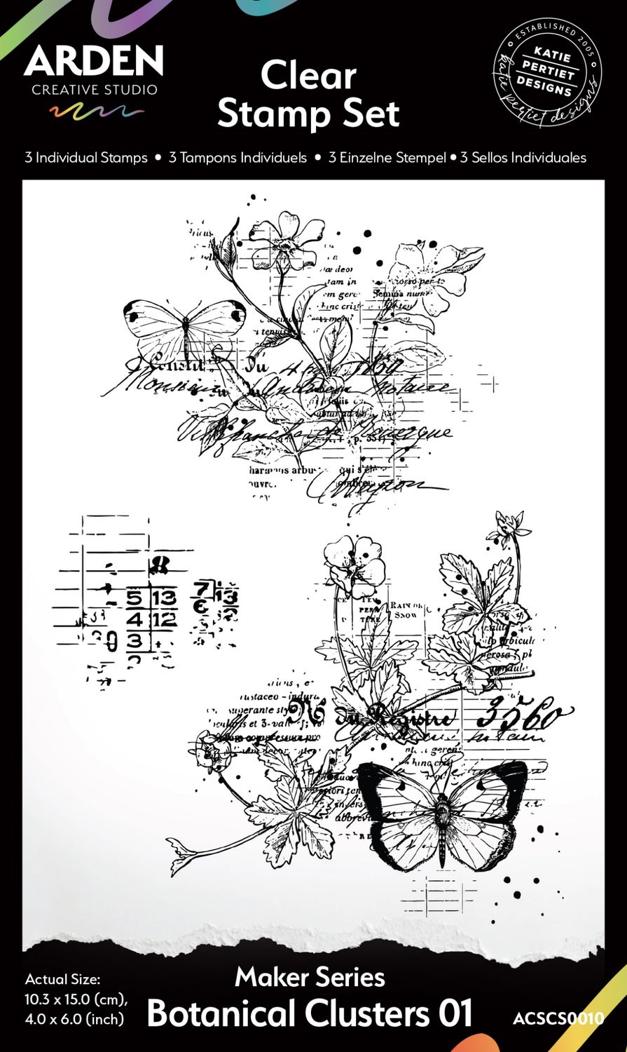 Arden Page Starter Stamp Botanical Cluster