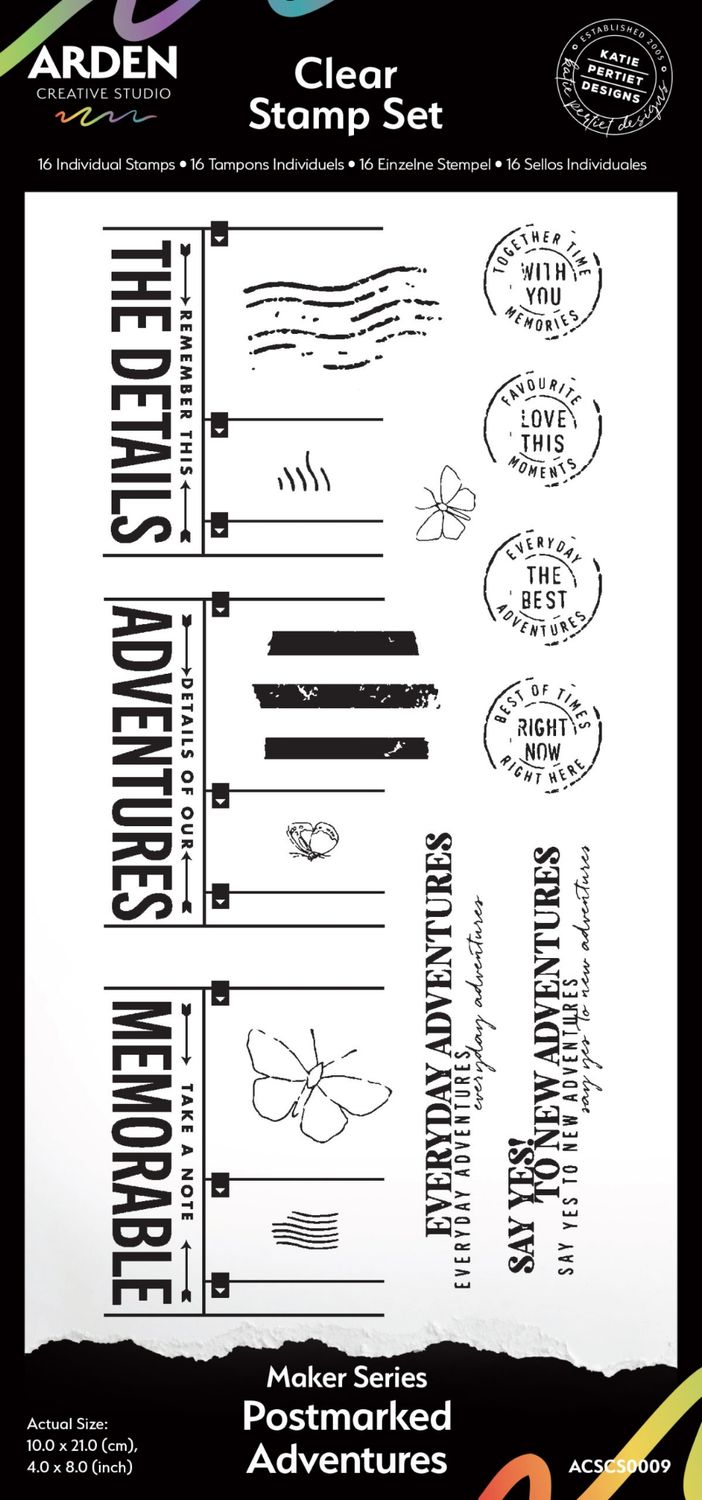 Arden Page Starter Stamp Postmarked Adventures 