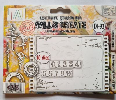 Aall and Create Retro Numbers Die