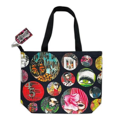 Dylusions Zipper Tote Bag #preorder