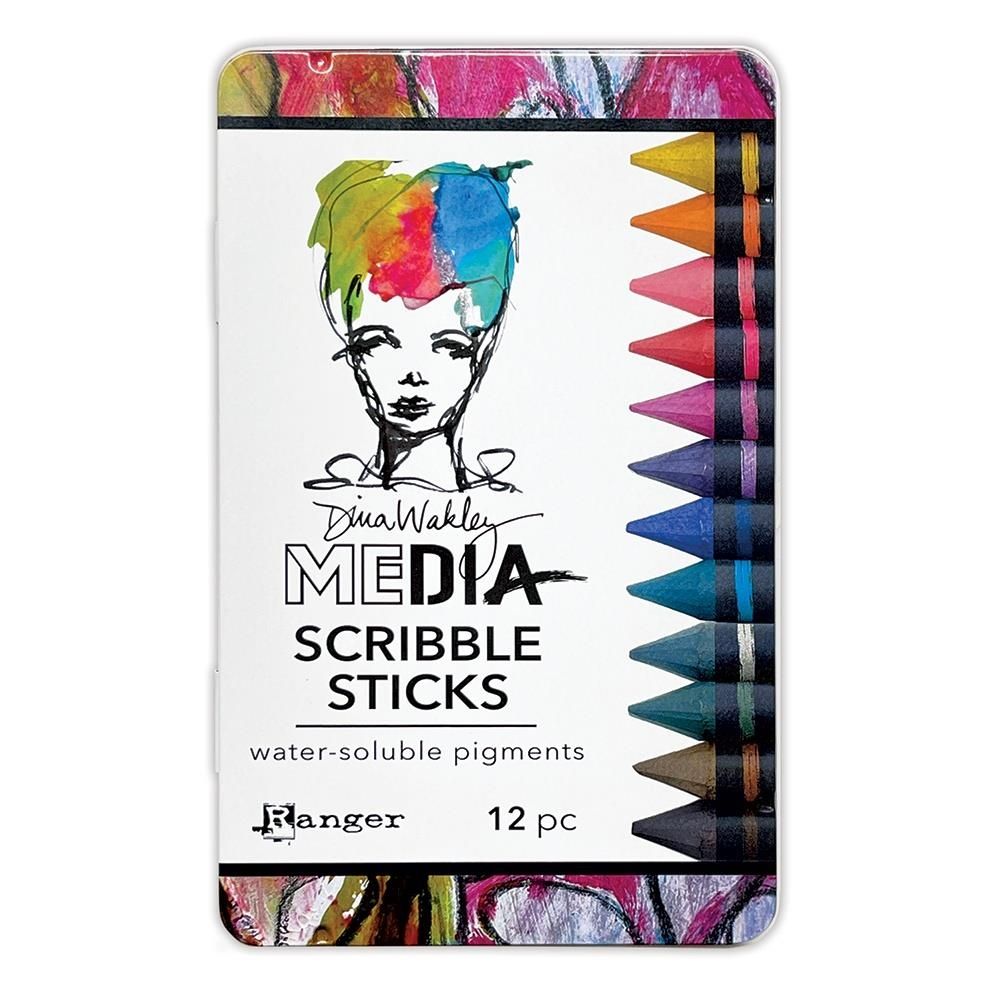 Dina Wakley Scribble Sticks set 5  #preorder