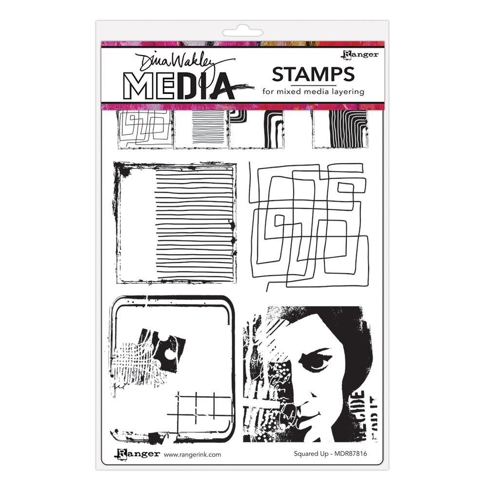 Dina Wakley Stamp Squared Up #preorder