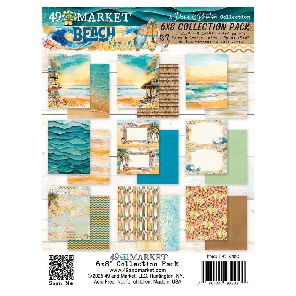 Beach Vibes 6x8 pad #preorder