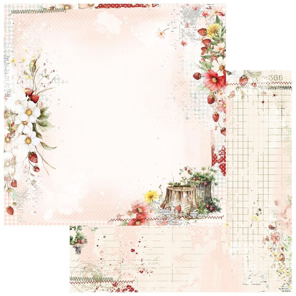 Nature&#39;s Haven blossom sprinkle 12 x12 paper
